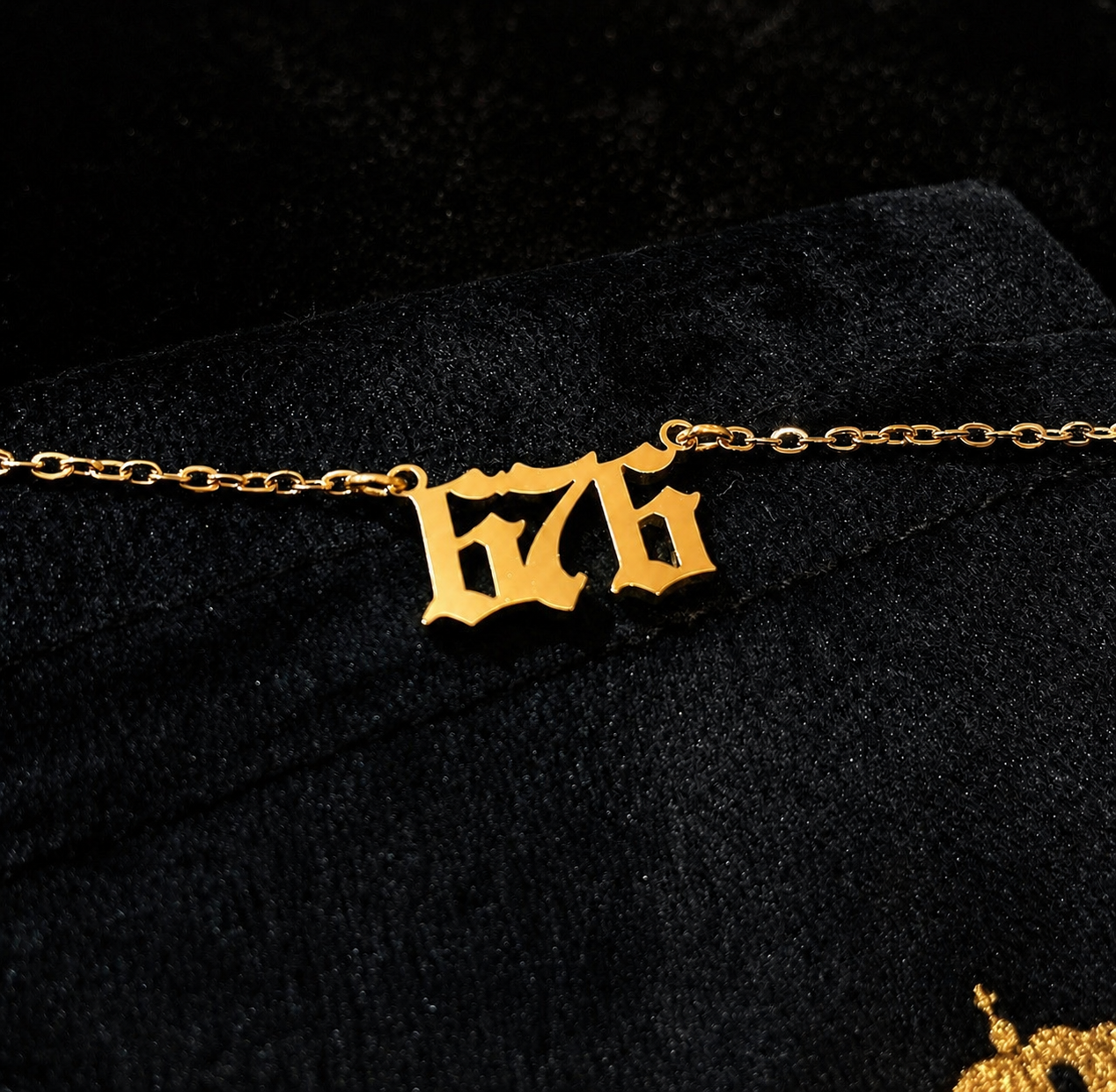 676 Gold Pendant